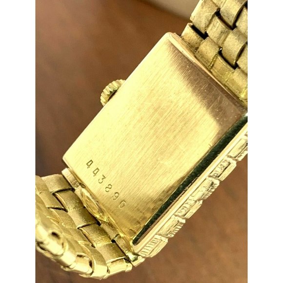 Vacheron Constantin Women's Watch 18k Gold Vintage Swiss Hand Wind Tank - Picture 6 of 12